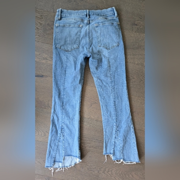 FRAME Le Crop Mini Boot Hem Jeans Size 28 - Picture 2 of 7